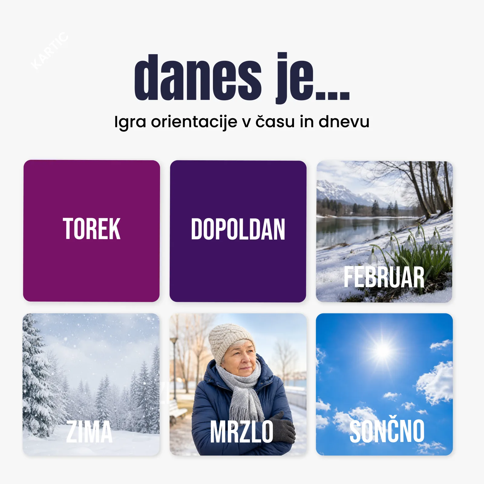 Danes je …