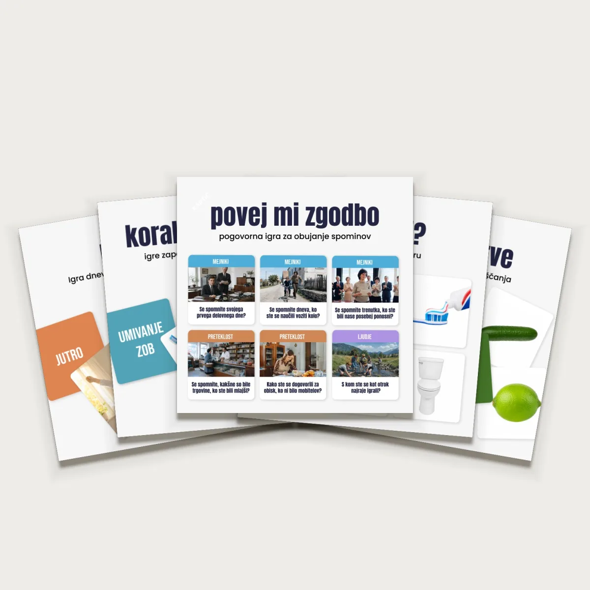 Komplet vseh desetih iger Memora